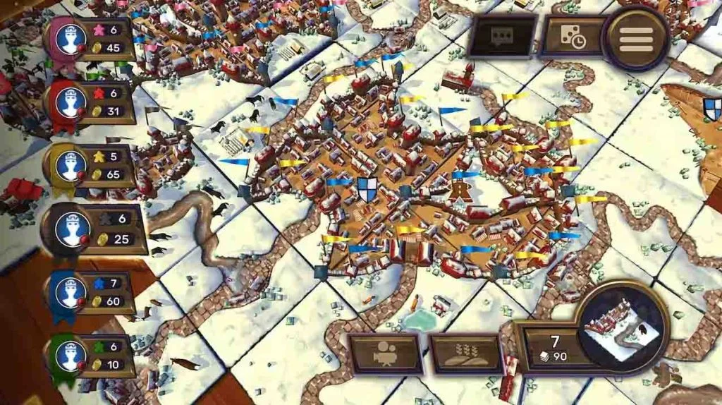 Carcassonne System Requirements Carcassonne System Requirements for PC Games minimum, recommended specifications for Windows, CPU, OS, Processor, RAM Memory, Storage, and GPU.
